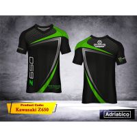 2023 In stock motorcycle adriatico jersey "kawasaki ninja z1000 z650" t-shirt，Contact the seller to personalize the name and logo