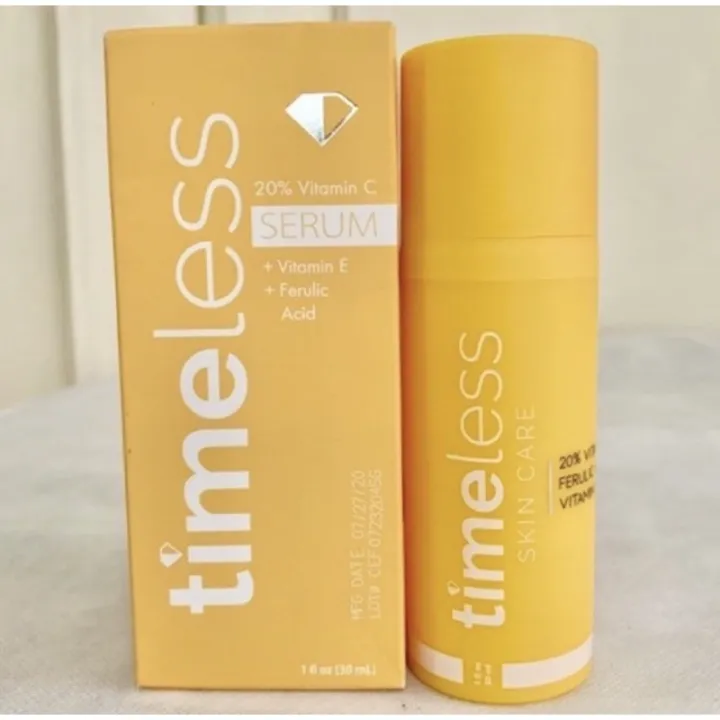 Timeless Skin Care 10 and 20 Vitamin C Plus E Ferulic Acid Serum