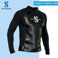 [ฟรี Shipg] Scubapro THERMAL 1Mm ชุดดำน้ำเทคนิคกางเกงขาสั้นดำน้ำกระเป๋ากางเกงแขนยาวพร้อมกระเป๋าแยกชุดดำน้ำ