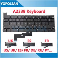 New Laptop Keyboard Replacement For Macbook Pro Retina 13 M1 A2338 US UK Spain Russian French Portugal Layout 2020 Year