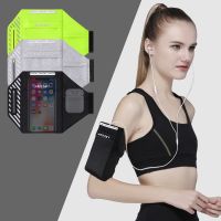 ▬∏☼ HAISSKY Slevee Phone Armbands For iPhone 14 13 12 11 Pro Max XR AirPods Pro 3 Belt Elastic Sport Running Wrist Arm Bag GYM Pouch