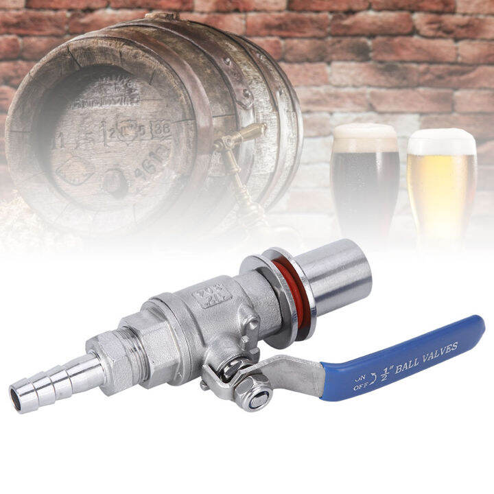 Ball Valve Brew Kettle Ball Valve Corrosion‑resistant Kitchen Wine