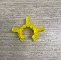 Plastic PP Joint Clips ที่ล็อคข้อต่อเครื่องแก้ว มีขนาด 14/23 สีเหลือง