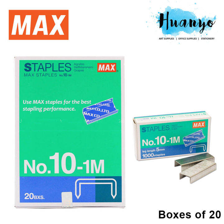 MAX Staples No.101M (20 small boxes) Lazada