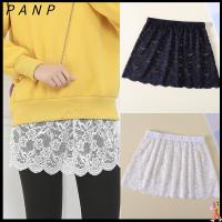 PANP Extenders แยกผู้หญิง Slips Hemline เสื้อเชิ้ตลายทางล่าง Hement เสื้อลายลูกไม้ Extender Undersgirt ชั้นด้านบนปลอมชั้นเท็จ