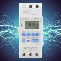 TM919A-3 24V DC 16A Digital LCD DIN Rail สวิตช์ตั้งเวลาตั้งโปรแกรมได้ 7 วันใหม่