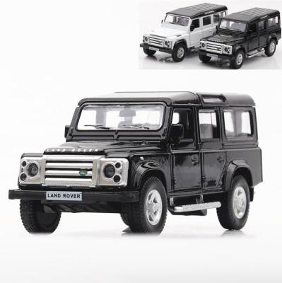 1:36 Land Rover Defender D Iecast ยานพาหนะรถยนต์รุ่นดึงกลับรถเก็บรถของเล่น