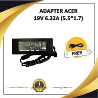 ADAPTER NOTEBOOK ACER 19V 6.32A (5.5*1.7) / อะแดปเตอร์เอเซอร์ + แถมสายไฟ