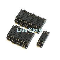 10pcs 8 Pin 3mm Din Rail Mounting Power Relay Socket Base Stand PYF08A for MY2