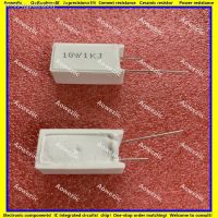 ● 10Pcs 10W 560R 680RJ 750R 820ΩJ 1K 1.2K 1.5KJ 2KJ 2.2K 2.4J 2.5K 2.7K 3K 3.3K 3.9KJ OHM Vertical Cement Resistor ±5 RX27-5 SQM