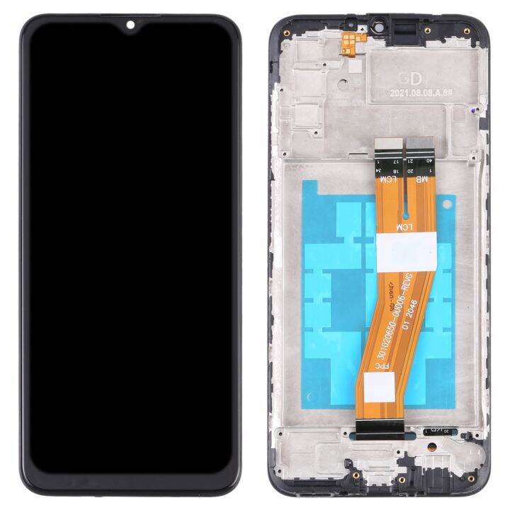 หน้าจอ-lcd-ของ-oem-สำหรับ-a03s-samsung-galaxy-sm-a037f-ประกอบครบชุดพร้อมกรอบ-digitizer-hua-jia-kang-ห้างสรรพสินค้า