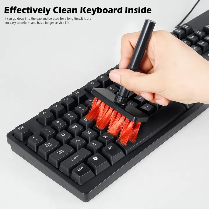 Keyboard Cleaning Soft Brush 5in1 MultiFunction Keyboard Cleaner Corner Gap Duster Keycap