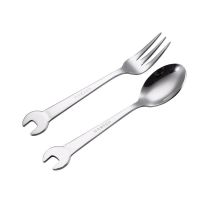 【CW】 Wrench Cutlery Fork 304 Dinner Fruit Dessrt Salad Forks Set Tableware Kitche