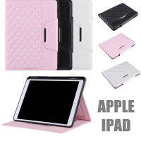 Secbond เคสสีทึบสำหรับ Apple iPad 5/6/7/8 Mini 4/5 Air 1/2/3/4 10.4 "10.9" Pro 9.7 "/10.5"/11.0 "2018/2020/2021หนัง PU + เคสฝาพับ TPU มีช่องใส่ปากกา,เคสตั้งอัจฉริยะกันกระแทกหรูหรา