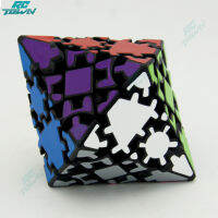 RCTOWN ลูกบาศก์ Skewb มายากล Polyhedron พร้อมสติ๊กเกอร์,เกียร์พีระมิดลูกบาศก์ความเร็วไอเดียของขวัญของเล่นเกมปริศนา