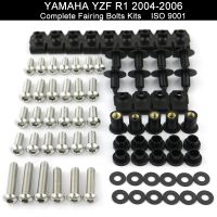 [LWF HOT]▬♙ Fit For Yamaha YZFR1 YZF-R1 YZF R1 2004 2005 2006 Full Fairing Bolts Kit Fairing Clips Nuts Bodywork Screws Stainless Steel