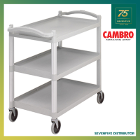 Cambro รถเข็นอเนกประสงค์ รถเข็นสินค้า รถเข็นเก็บจาน รถเข็นในครัว รถเข็นร้านอาหาร 3ชั้น CAM1-BC340KD