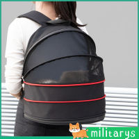 กระเป๋าเป้สะพายหลังสำหรับ Tas Carrier สัตว์เลี้ยงผลิตภัณฑ์ท่องเที่ยวกลางแจ้งสำหรับลูกสุนัขแมวโปร่งใสระบายอากาศได้ขยายได้