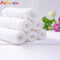 【CW】 Diaper Insert 10 Breathable 3 Layer Microfiber Inserts Washable Reuasable Changing Pads3 Ecological Cotton Baby Diapers