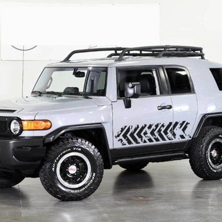 For Toyota FJ Cruiser 2007-2017 2018 2019 Car Stickers Side Door Stripe