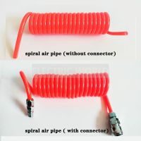 [HOT QAA,JXHKLWW 121] PU Spring Tube Air Pipe Compressor Hose PU Tube 8X5Mm Spiral Air Pipe With/Without Connector Pneumatic Hose PU Pipe