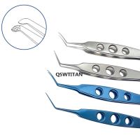 Jiayi 1Pcs New Utrata Style Capsulorhexis Forceps Titanium Stainless Steel Ophthalmic  Instruments