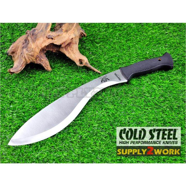 cold-steel-รุ่น-lg-มีด-kukri-มีดพก-มีดพร้า-มีดเดินป่า-มีดพกใบโค้ง-ขนาดใหญ่-ความยาวใบมีด-12-นิ้ว-สีเงิน