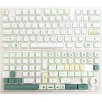 (ในสต็อก) 144 Key Zoo และ Botanical Garden Keycap XDA Profile PBT Dye Sublimation บุคลิกภาพ Keycaps สำหรับ MX Switch แป้นพิมพ์เครื่องกล **