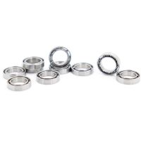 SMR117 Bearing ABEC-1 10PCS 7x11x2.5 mm Stainless Steel Miniature OPEN Ball Bearings S MR117 677 617/7 Axles  Bearings Seals