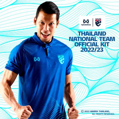 WARRIX เสื้อทีมชาติ Thailand National Team Kit 2022/23 (Player Version) (WA-224FBATH51)
