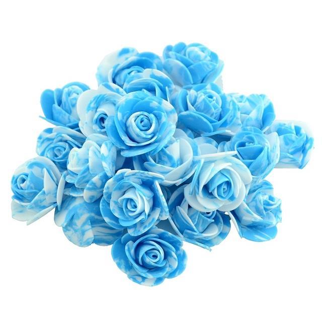 ayiq-flower-shop-500ชิ้น3-5ซม-โฟม-pe-สีสันสดใสดอกกุหลาบประดิษฐ์หัวสมุดติดรูปสำหรับตกแต่งบ้านงานแต่งงาน-diy-ดอกไม้ปลอมทำด้วยมือ