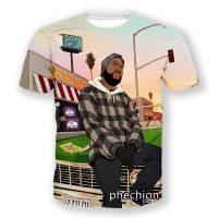 Phechion ใหม่แฟชั่นผู้ชาย/ผู้หญิง Ice Cube 3D พิมพ์แขนสั้นเสื้อยืดสบายๆ Hip Hop ฤดูร้อน T เสื้อ Tops S51