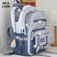 【Hot Sale】 Schoolbag female ins sen series all-match Korean version of niche junior high school students high-value large-capacity backpack