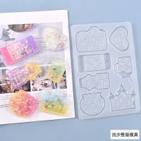 [COD] diy crystal glue mold quicksand series full-page decoration silicone spot wholesale