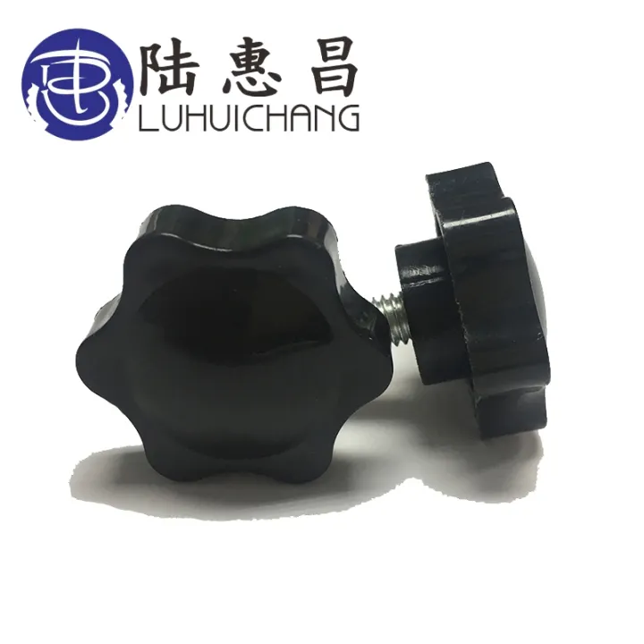 luchang-m8-x-60-mm-38-benang-pengganti-bintang-hand-knob-pengetatan-sekrup-perak-nada-diameter-kepala-38-mm