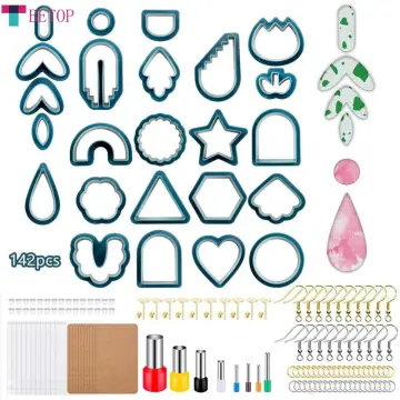 DIY Polymer Clay Cutters Clay Earring Cutters Cake Cookie Cutter Jewelry  Making]