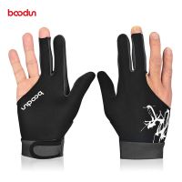 1PCS Three Fingered Billiard Gloves Pool Snooker Glove for Men Women Fits Both Left and Right Hand Billiard Accessories