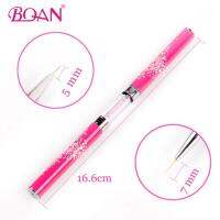 BQAN Double head New Nail Art Liner Brush Tool Carved Crystal Ultra-thin Line Drawing Pen Pull Wire Phototherapy Flower Nail Art