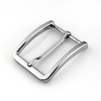 1pcs 40mm Metal Plating Belt Buckles Chrome Single Pin End Bar Buckles Fit for 37mm-39mm Belt Leather Craft Jeans Parts