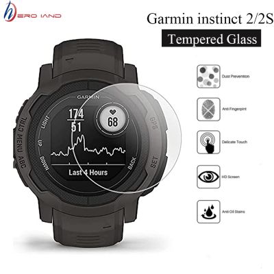 2pcs Full Screen Protector Film For Garmin Instinct 2 2S Watch HD 9H Tempered Protective Glass Explosion proof Anti Scratch Film