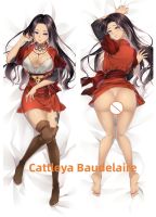 Dakimakura อะนิเมะปลอกหมอน Cattleya Baudelaire พิมพ์สองด้านขนาดชีวิตปลอกหมอนของขวัญสามารถปรับแต่งได้