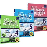 Solve non routine real world Mathematics Problems Workbook grades 4 to 6 SAP Singapore mathematics problems in real life 3 Volume Set imported in English