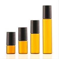 【YF】♟  5/10ml Glass Roll-on Bottles with Balls Containers Refillable Bottle