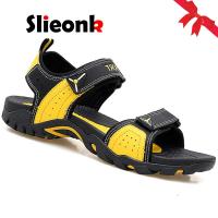 Slieonk ขนาดพิเศษ35-46รองเท้าแตะผู้ชายและผู้หญิง,รองเท้าแตะลำลองฤดูร้อนแฟชั่นกันลื่นรองเท้าแตะชายหาด