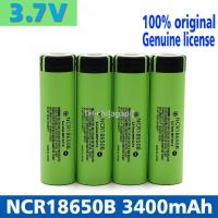 100 Original 18650 battery NCR18650B 3.7v 3400mah 18650 rechargeable lithium battery for flashlight batteries ready stockagapi