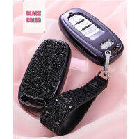 【Booming】 CS Agro mall เพชรรถ Rmote Entry Key Chain สำหรับ Audi A3 A4 A6L Q5 Q7 B6 B7