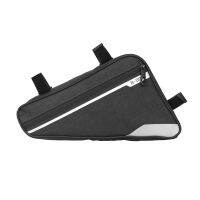 Black Bicycles Front Tube Bag Bike Anti-Scratched Triangular Pouch Keys Cellphone Portable Saddle Holder Packing Biking