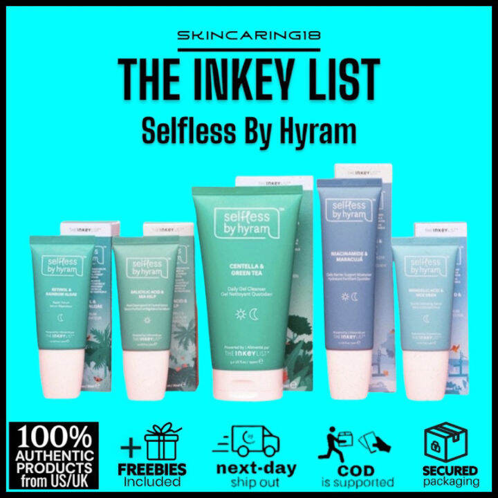 SELFLESS BY HYRAM Retinol Green Tea Cleanser Niacinamide & Maracuja