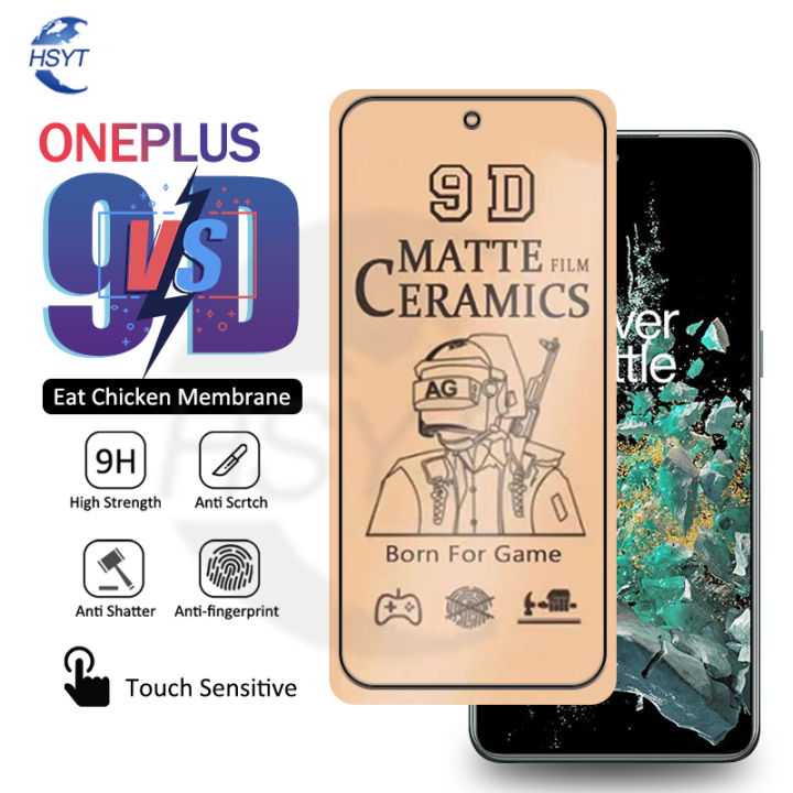 oneplus 8t matte tempered glass