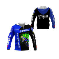 3D All Over Printed Yamaha Racing VTH-HA Hoodie Ver 5 (Blue)